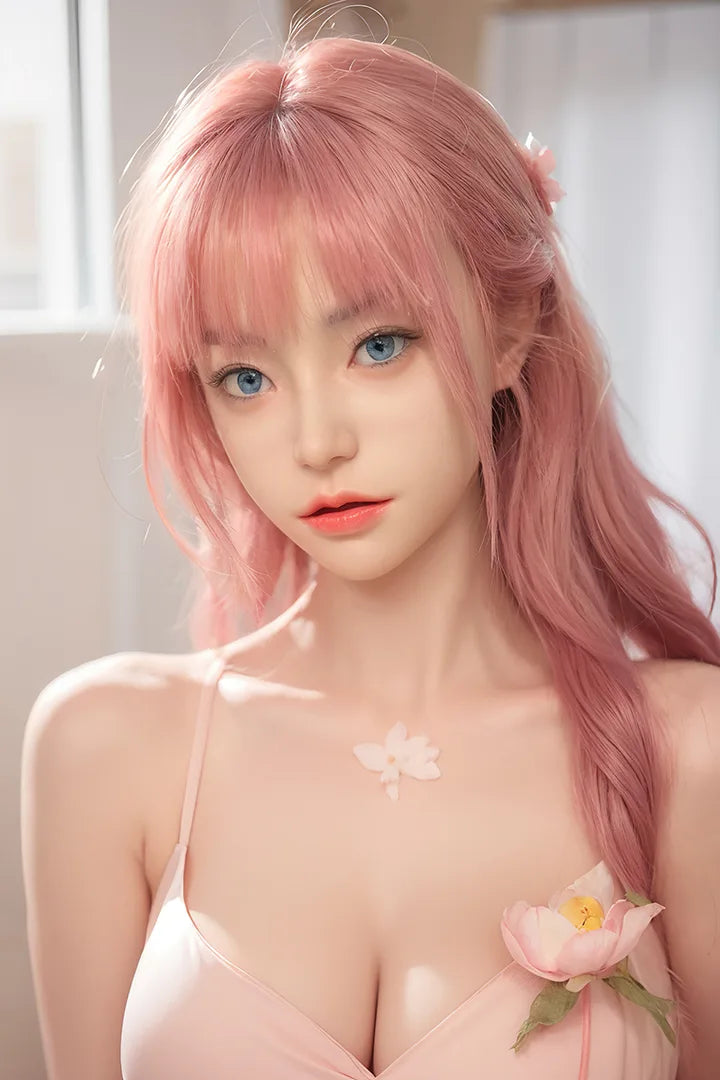 Amy – Poupée sexuelle réaliste en silicone, 164 cm, poitrine moyenne