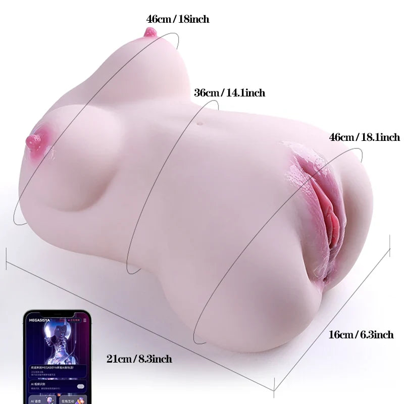 Bonnie: Vaginette connectée intelligente avec 7 modes télescopiques 2,2 kg