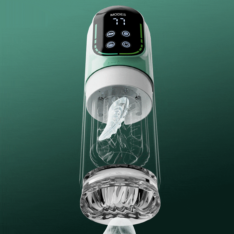 XR4: Masturbateur Automatique Étanche avec Succion, Rotation, Va-et-Vient et Vibration