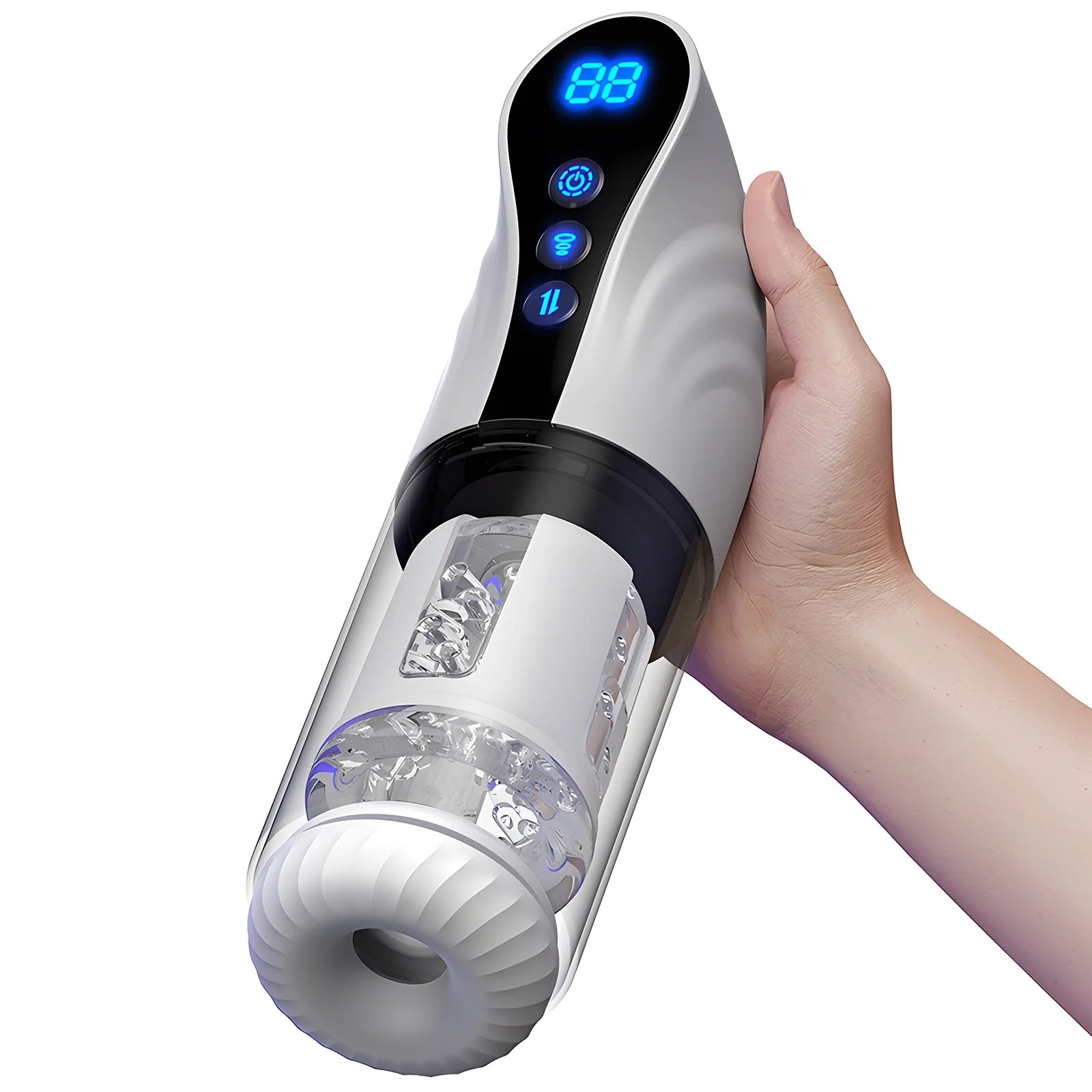 XS17: Masturbateur Automatique avec Succion, Rotation, Va-et-Vient et Écran LCD