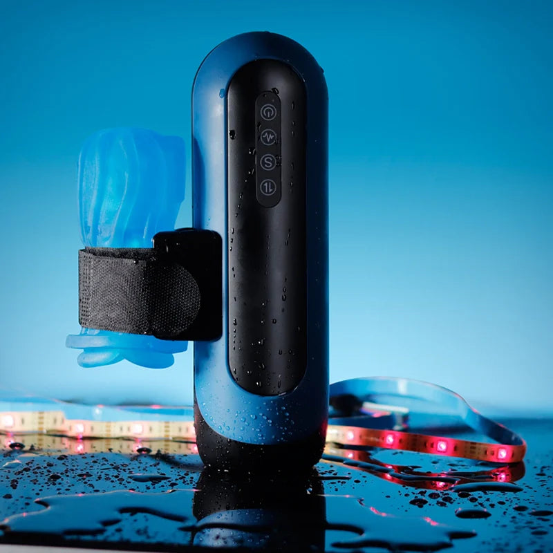 XT25: Masturbateur Automatique Haute Vitesse avec 700 Coups/min, Course 3 in et Vibration 10 Modes