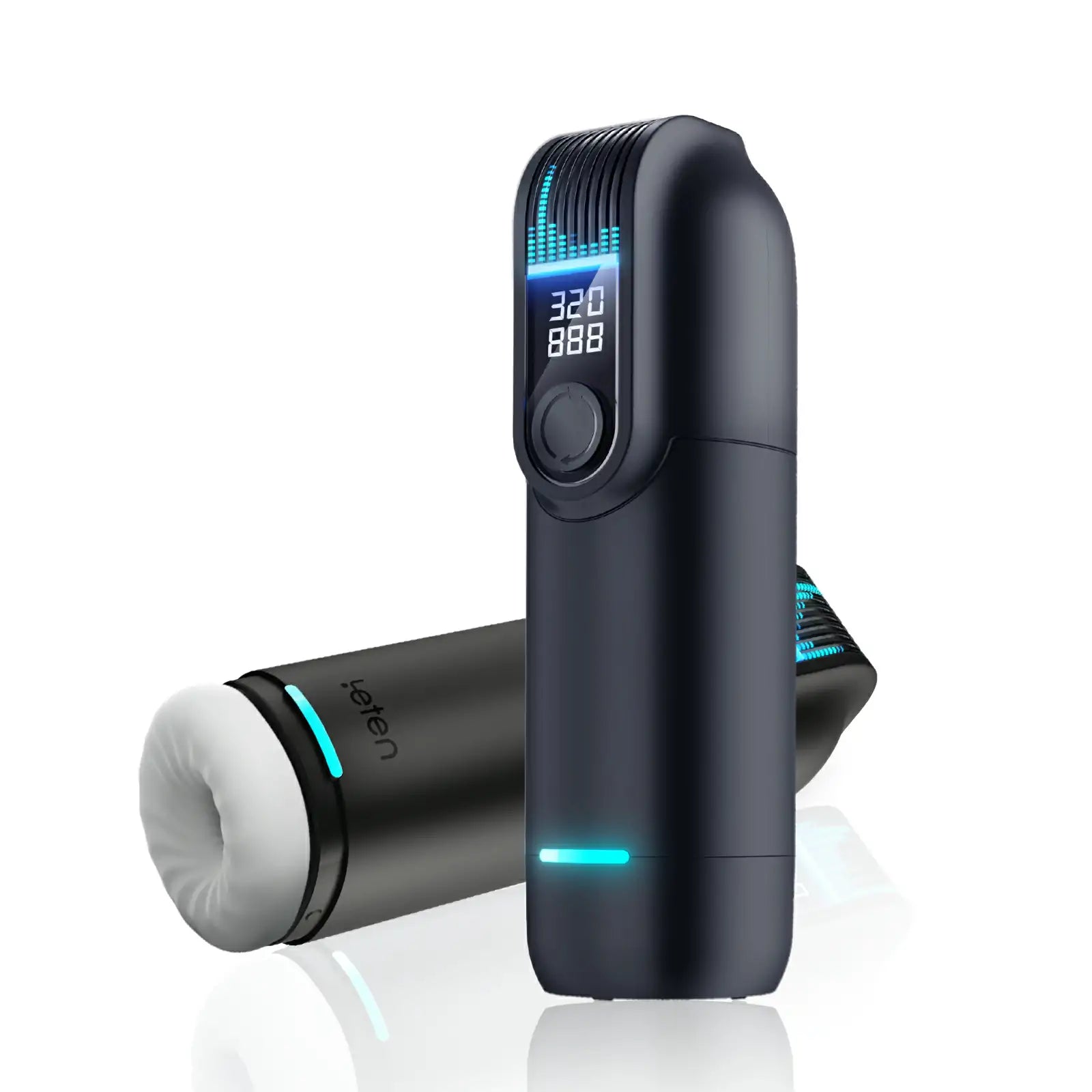 Leten Black Hole Pro: Masturbateur Automatique avec 320 Coups/min, Double Chauffage et Contrôle Progressif