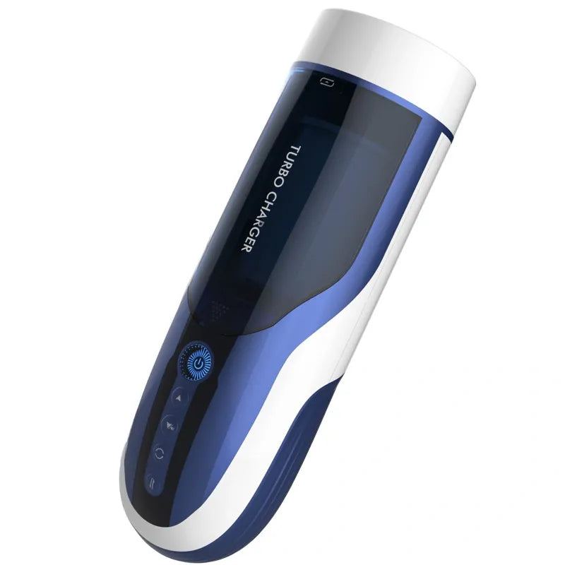 Leten Turbo Charger: Masturbateur Va et Vient avec Rotation Haute Vitesse, 10 Modes et Audio Réaliste