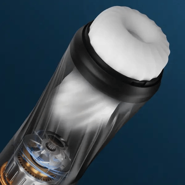 XT3: Masturbateur Va et Vient Style Fusée avec 500 Coups/min, Rotation, Vibration et Chauffage