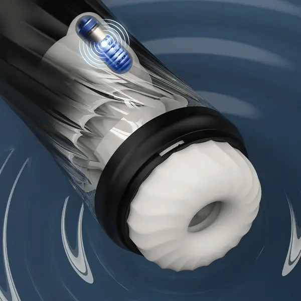XT3: Masturbateur Va et Vient Style Fusée avec 500 Coups/min, Rotation, Vibration et Chauffage