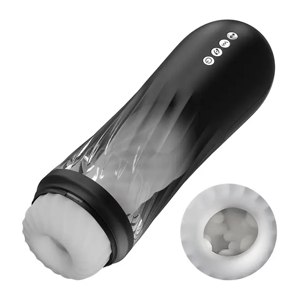 XT3: Masturbateur Va et Vient Style Fusée avec 500 Coups/min, Rotation, Vibration et Chauffage