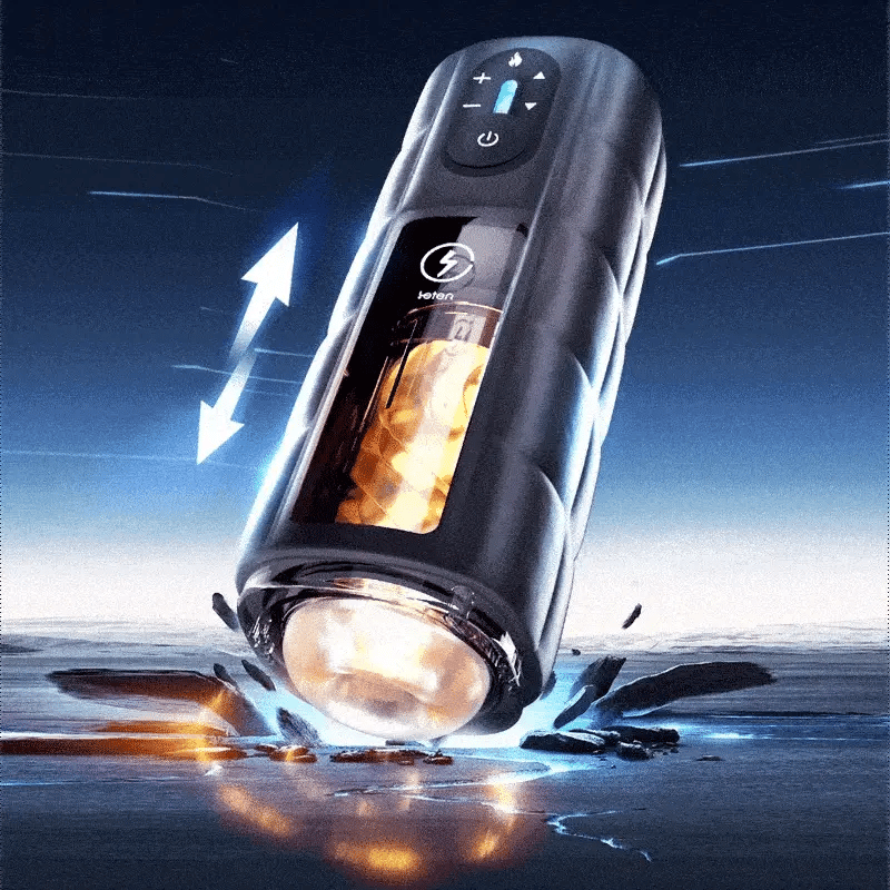 Leten Zero Gravity: Masturbateur Va et Vient de Luxe avec Chauffage 360°, Vibration et 550 Coups/min