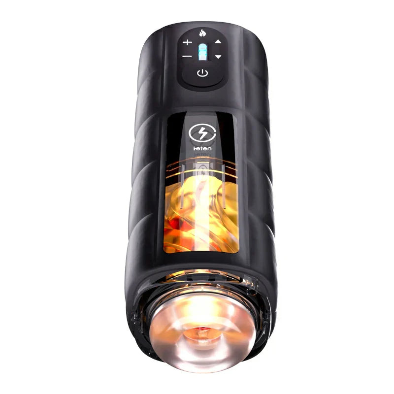Leten Zero Gravity: Masturbateur Va et Vient de Luxe avec Chauffage 360°, Vibration et 550 Coups/min