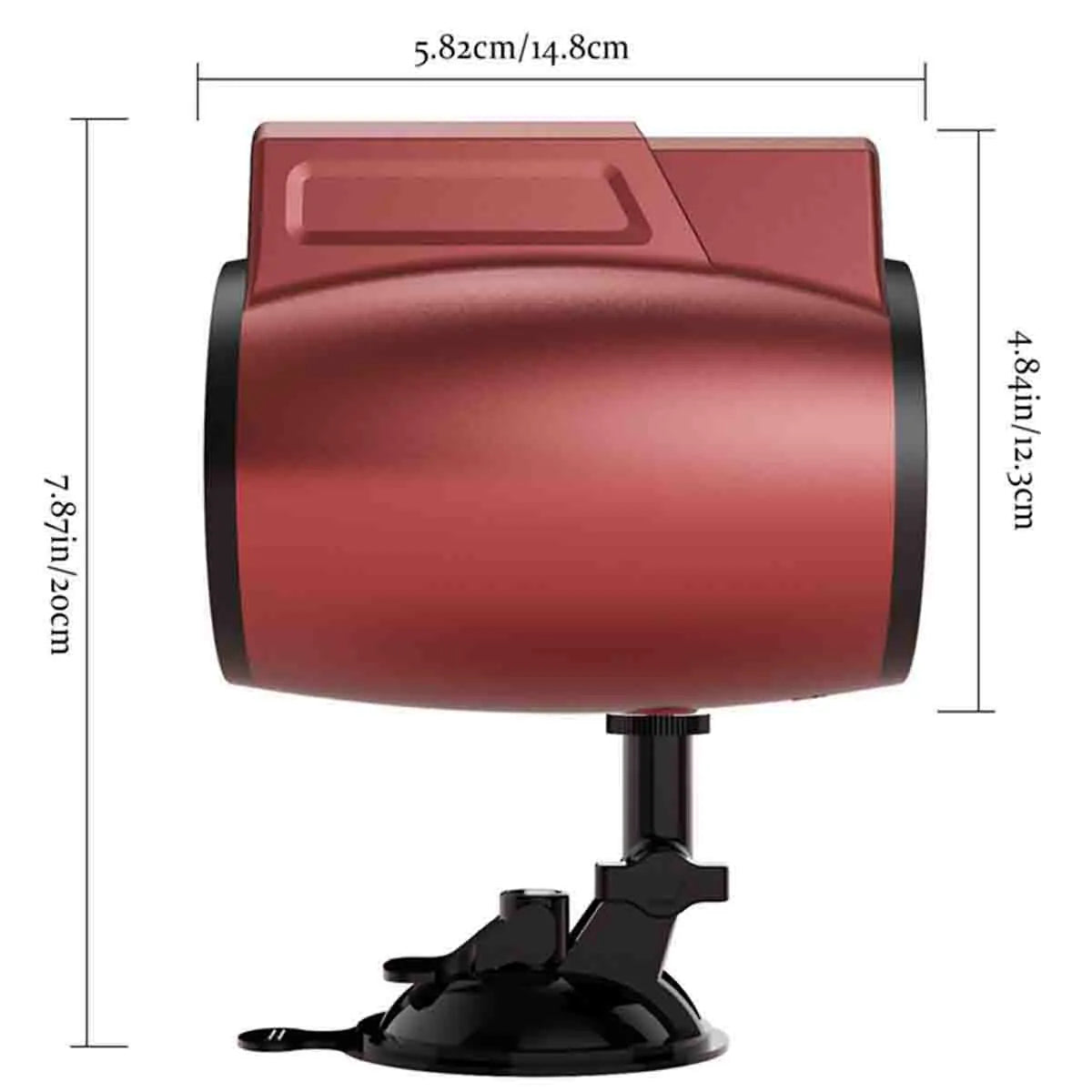 XR7: Masturbateur Ventouse IPX7 à Canal Traversant avec Rotation, Va-et-Vient et Vibration