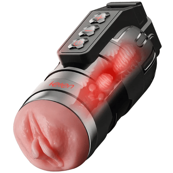 Leten Powerful Blasting: Masturbateur Vibrant avec Contrôle par Application, Canal Réaliste et Mode Vocal