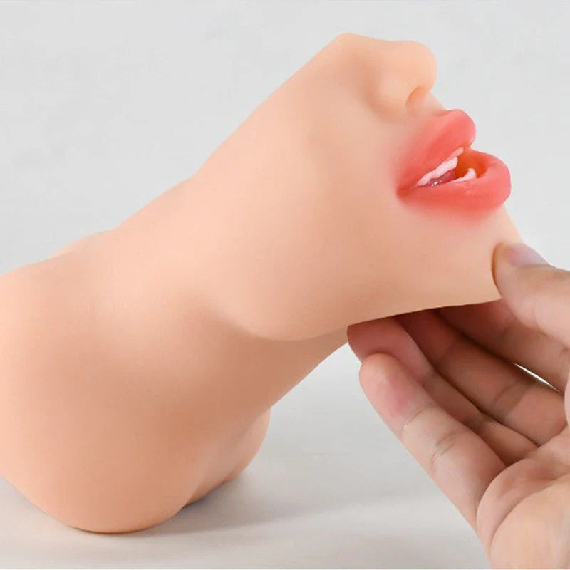 Eliza: Vaginette 3 en 1 double face réaliste 730 g