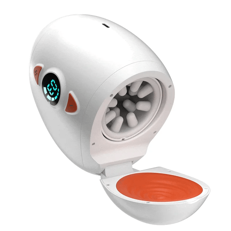 XR3: Masturbateur Rotatif Ovoïde Multi-Zone avec Piston, Vibration et Format Voyage