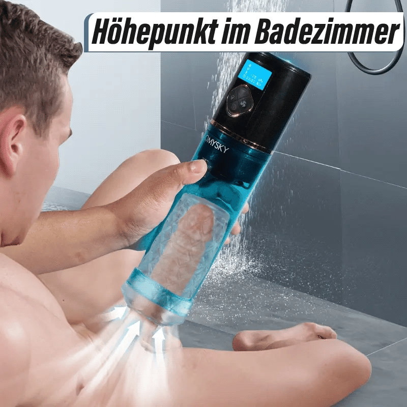 XP6: Pompe à pénis électrique hydrothérapie vortex à eau avec 6 modes d’aspiration