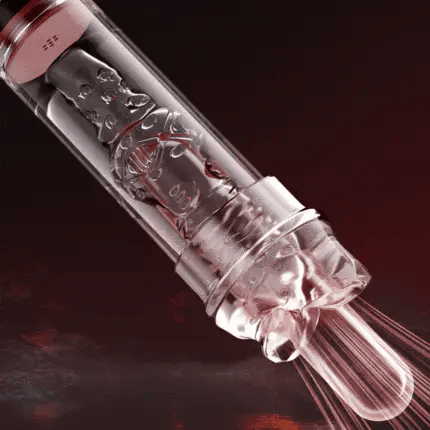 XP13: Pompe à pénis vibrante avec aspiration – Masturbateur 2 en 1