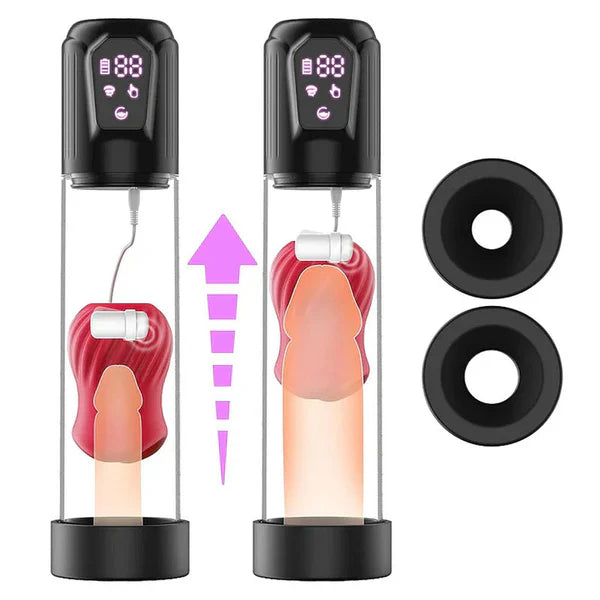 XP4 Plus: Pompe à pénis avec 7 vibrations et 5 modes d’aspiration