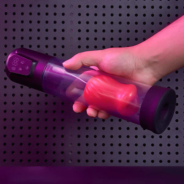 XP4 Plus: Pompe à pénis avec 7 vibrations et 5 modes d’aspiration