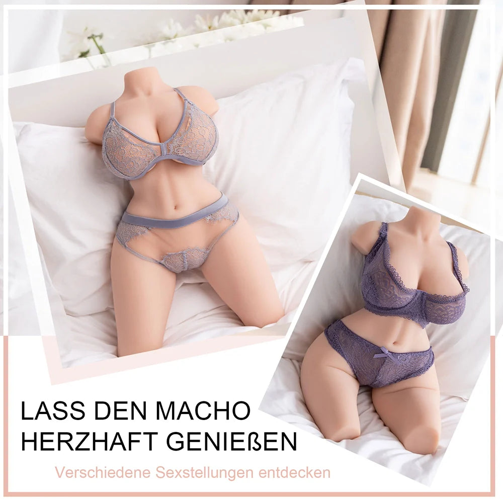 Rosalie: Poupée sexuelle réaliste 8,14 kg avec gros seins