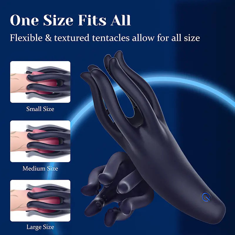 XG17: Stimulateur de Gland Monster Tentacules avec 10 Modes de Vibration
