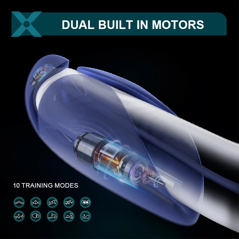 XG6: Stimulateur de Gland avec Sonde Urétrale Vibrante, Double Moteur et 10 Modes