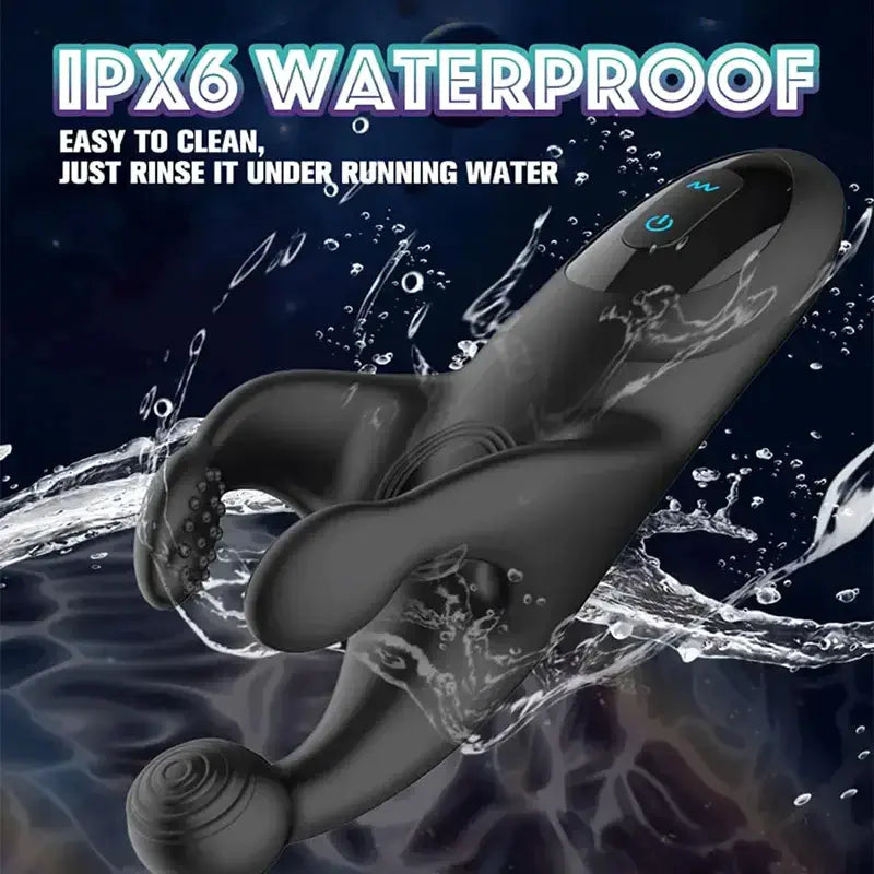 XG9: Stimulateur de Gland Portable avec 20 Modes de Tapotement et Vibration