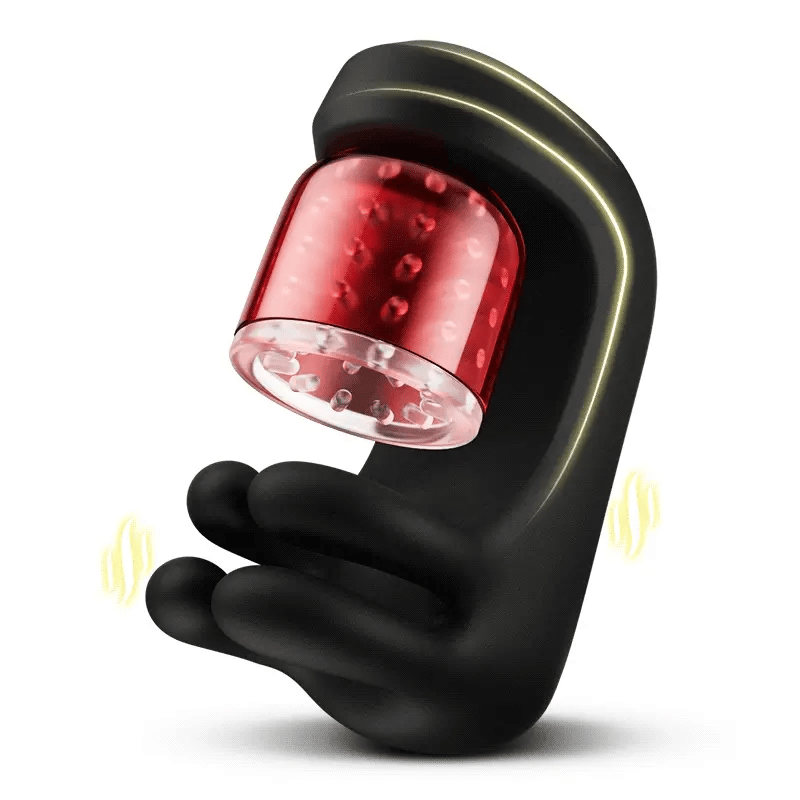 XG10: Vibrateur pour Homme avec Serrage, Rotation et 9 Modes de Stimulation