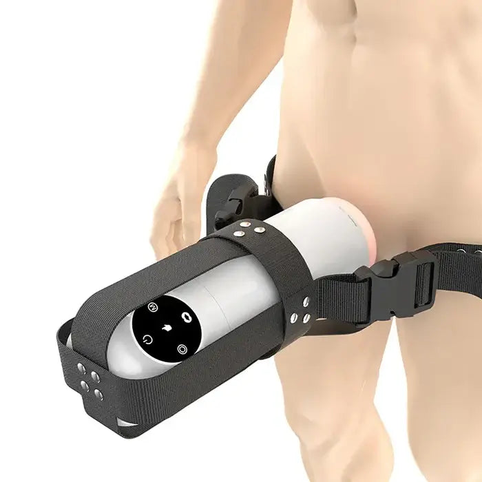 XA6: Harnais réglable pour masturbateur masculin