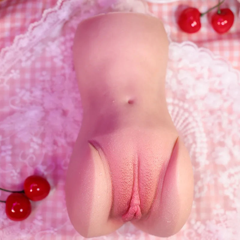 Ambe: Vaginette silicone réaliste à sensation peau 1,2 kg