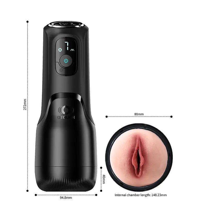 XS7: Masturbateur automatique avec contraction Gen 2, succion et vibrations