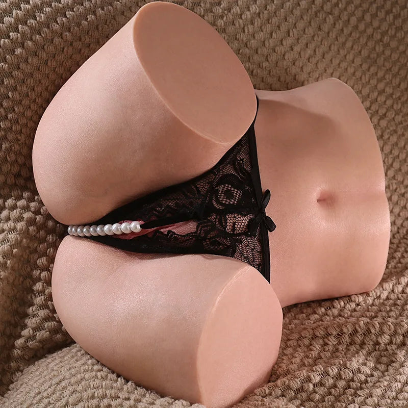 Briana: Gros fessier BBW ultra-réaliste en silicone 12,5 kg
