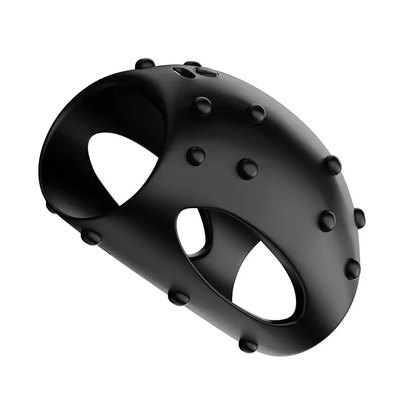 PR2: Cockring Vibrant 2-en-1 avec Sleeve Texturé et 10 Modes