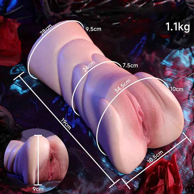 Darcie: Vagin artificiel très serré en silicone 1,1 kg