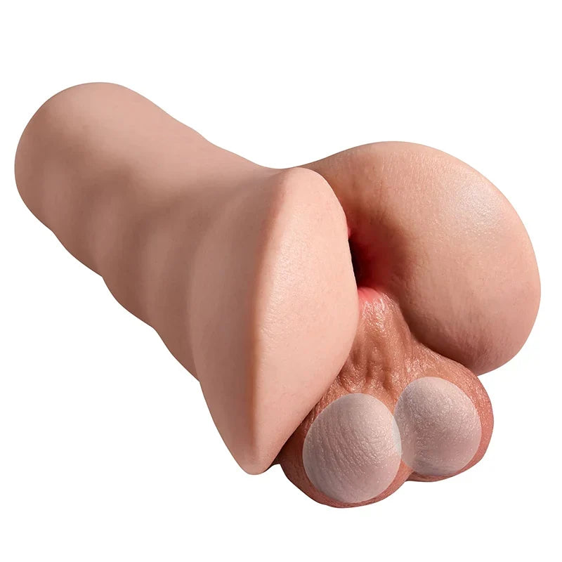 Drake: Masturbateur anal gay en silicone avec testicules réalistes 1 kg