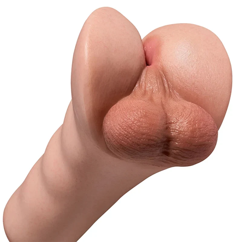 Drake: Masturbateur anal gay en silicone avec testicules réalistes 1 kg