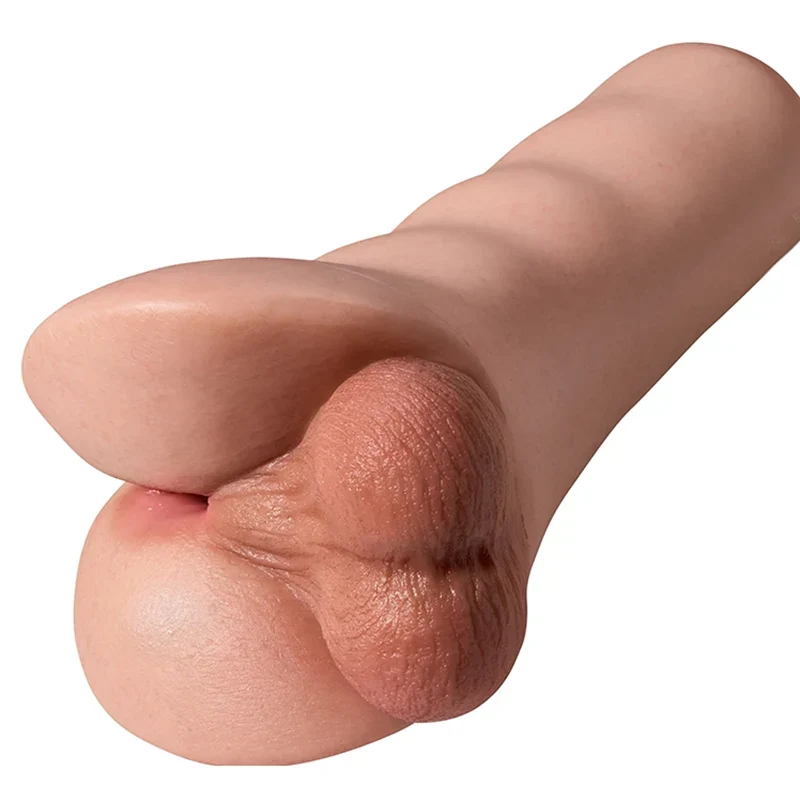 Drake: Masturbateur anal gay en silicone avec testicules réalistes 1 kg