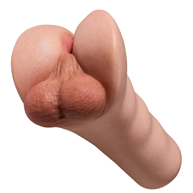 Drake: Masturbateur anal gay en silicone avec testicules réalistes 1 kg