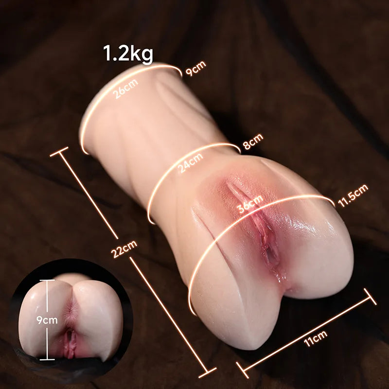 Isabelle: Vagin artificiel ergonomique en silicone 1,2 kg