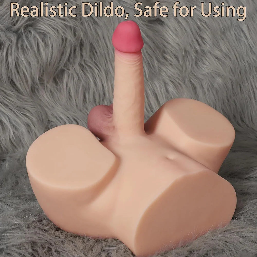 Lexy – Fessier trans 5,9 kg avec dildo 18 × 4,4 cm et vagin réaliste