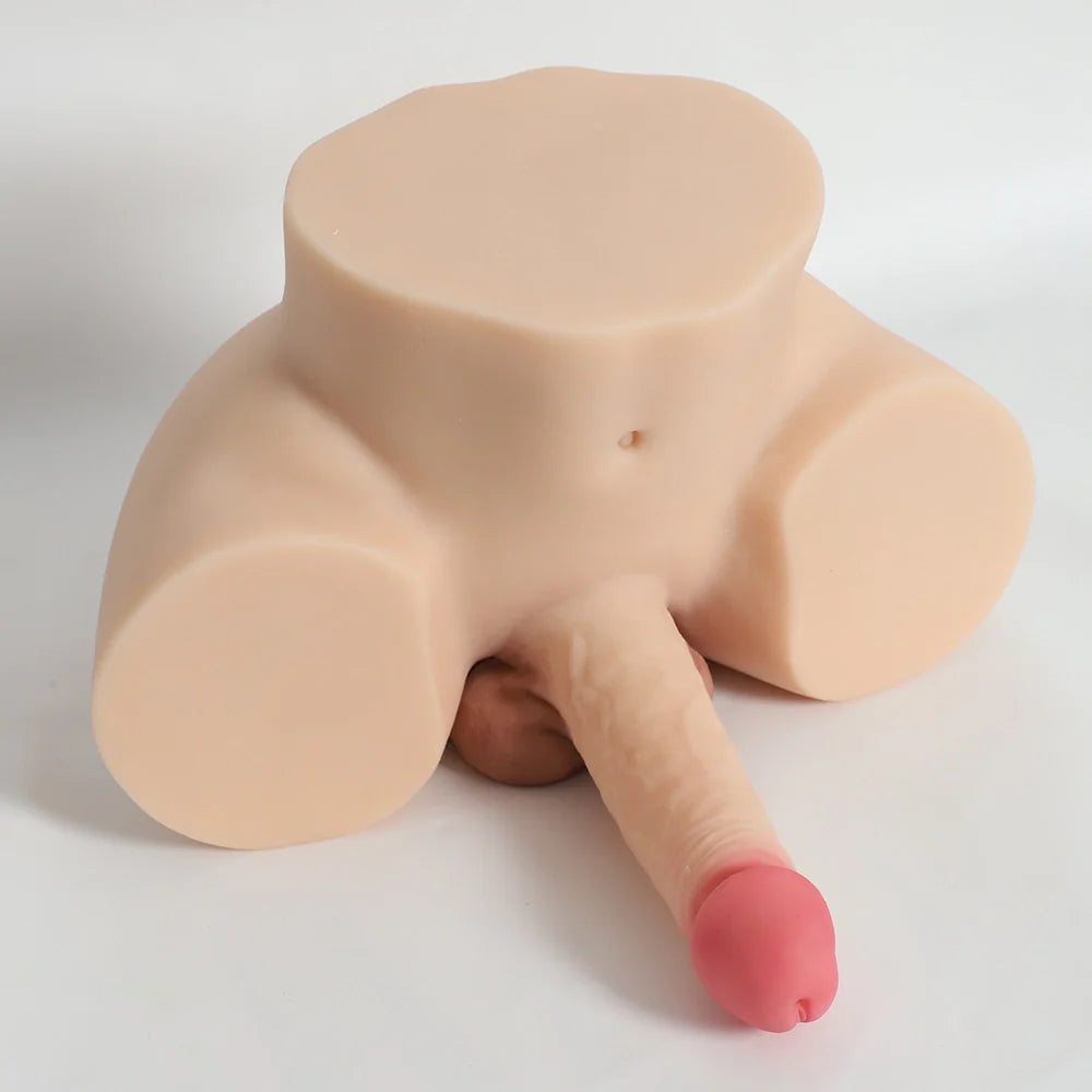 Lexy – Fessier trans 5,9 kg avec dildo 18 × 4,4 cm et vagin réaliste