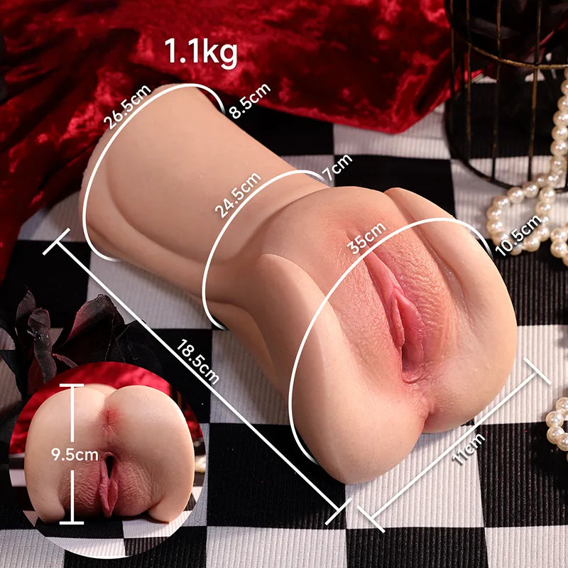 Margot: Vaginette silicone charnue et réaliste 1,1 kg