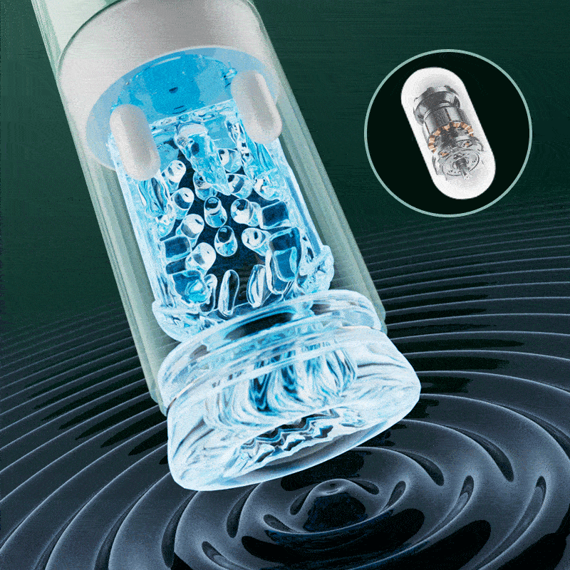 XR4: Masturbateur Automatique Étanche avec Succion, Rotation, Va-et-Vient et Vibration