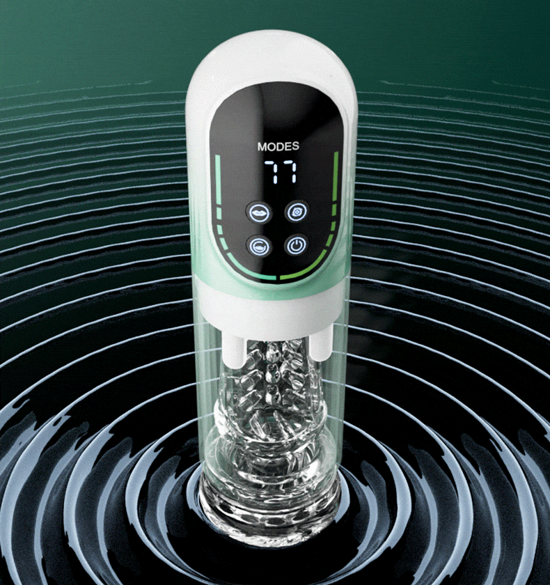 XR4: Masturbateur Automatique Étanche avec Succion, Rotation, Va-et-Vient et Vibration