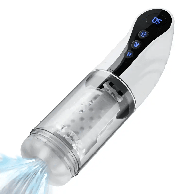 XS17: Masturbateur Automatique avec Succion, Rotation, Va-et-Vient et Écran LCD