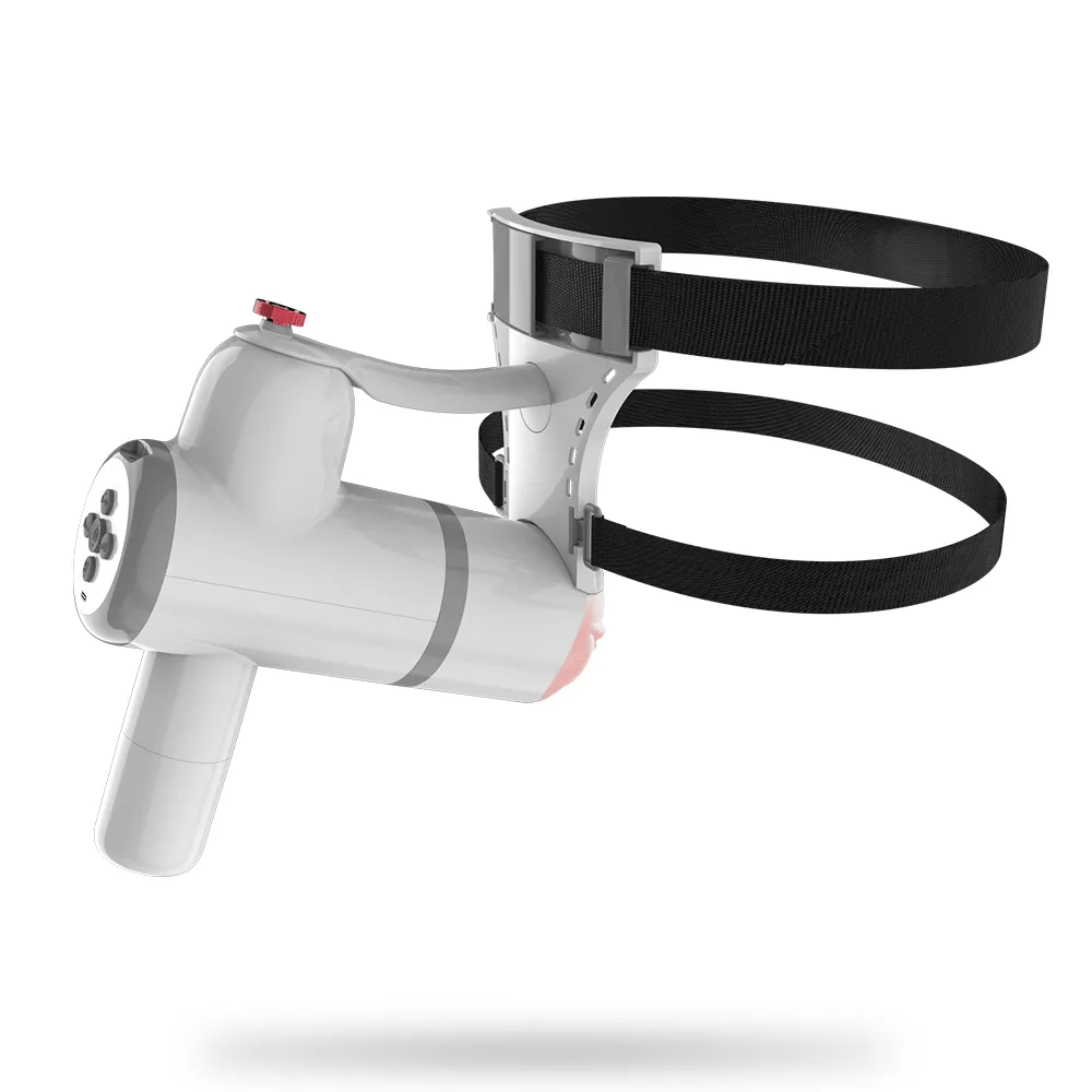 XT32: Masturbateur Main Libre Portable avec Auto-Lubrification, Succion et Télécommande