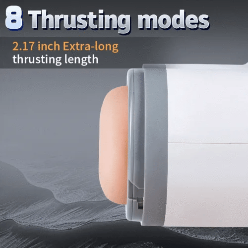 XT32: Masturbateur Main Libre Portable avec Auto-Lubrification, Succion et Télécommande