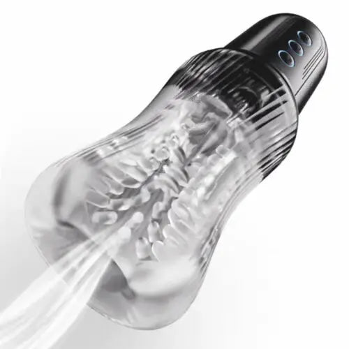 XS14 Pro: Masturbateur Suceur à Poignée avec Double Moteur, 5 Succions et 10 Vibrations