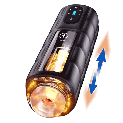 Leten Zero Gravity: Masturbateur Va et Vient de Luxe avec Chauffage 360°, Vibration et 550 Coups/min