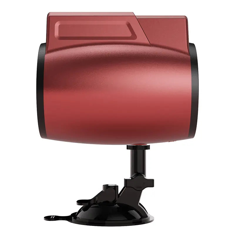 XR7: Masturbateur Ventouse IPX7 à Canal Traversant avec Rotation, Va-et-Vient et Vibration