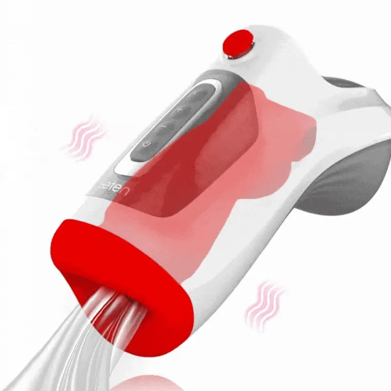 Leten Air Blast: Masturbateur Vibrant avec Double Moteur, Effet Ventouse et Mode Vocal