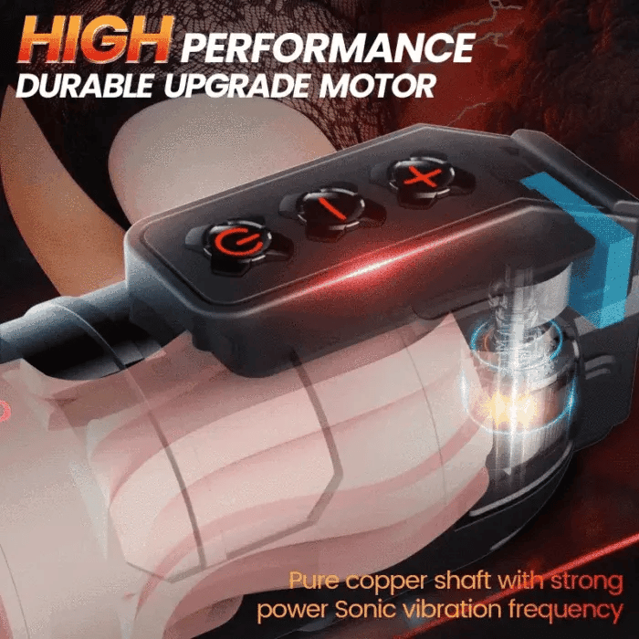 Leten Powerful Blasting: Masturbateur Vibrant avec Contrôle par Application, Canal Réaliste et Mode Vocal