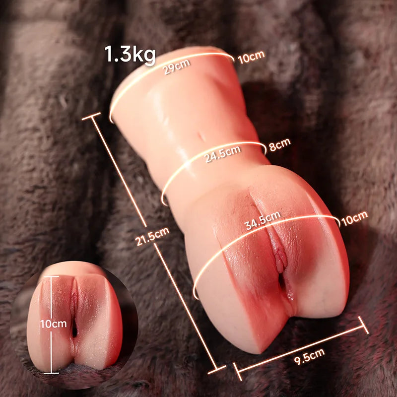 Phoebe: Vaginette réaliste serrée en silicone 1,3 kg